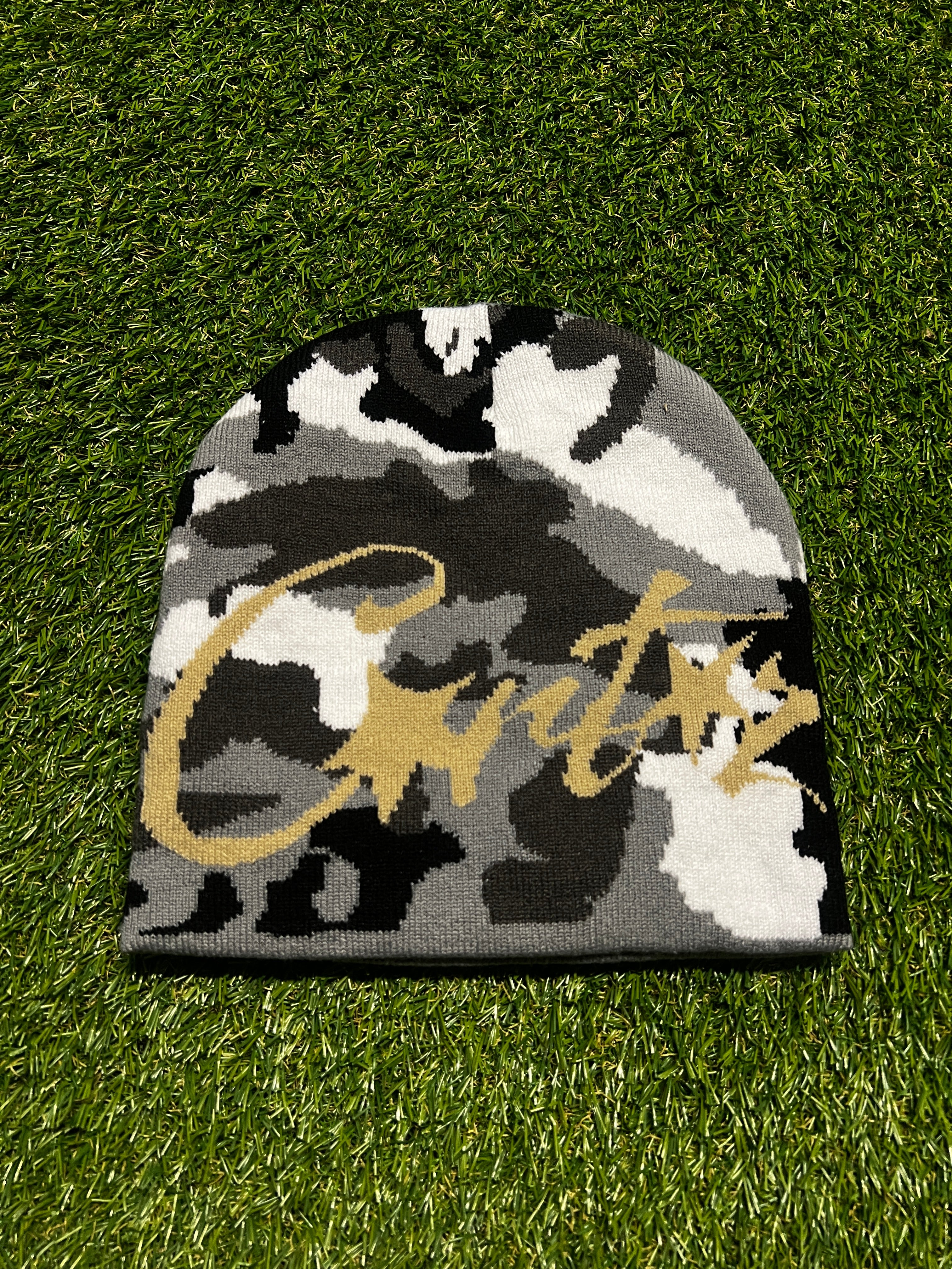 Corteiz beanie " Grey Camo"