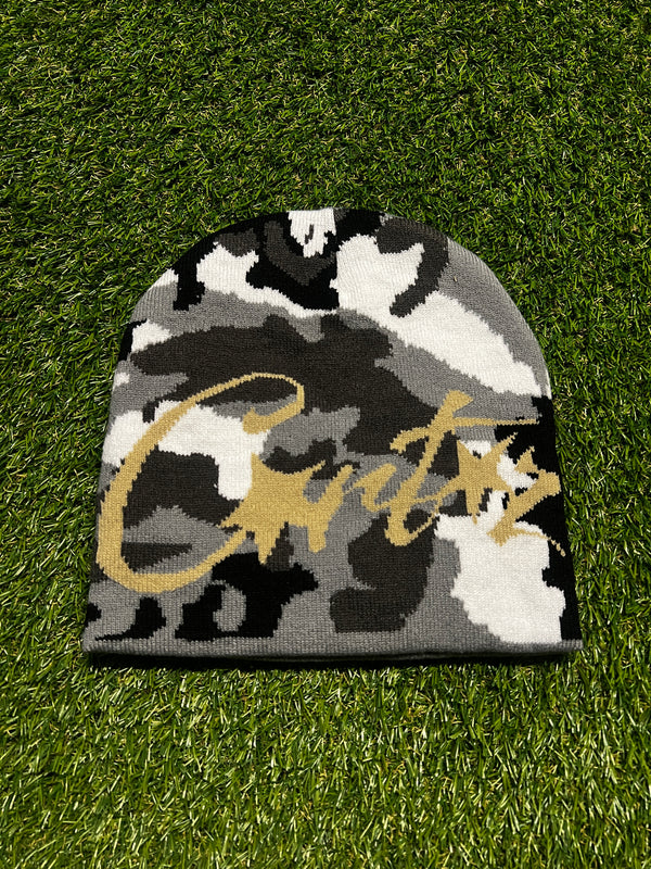 Corteiz beanie " Grey Camo"