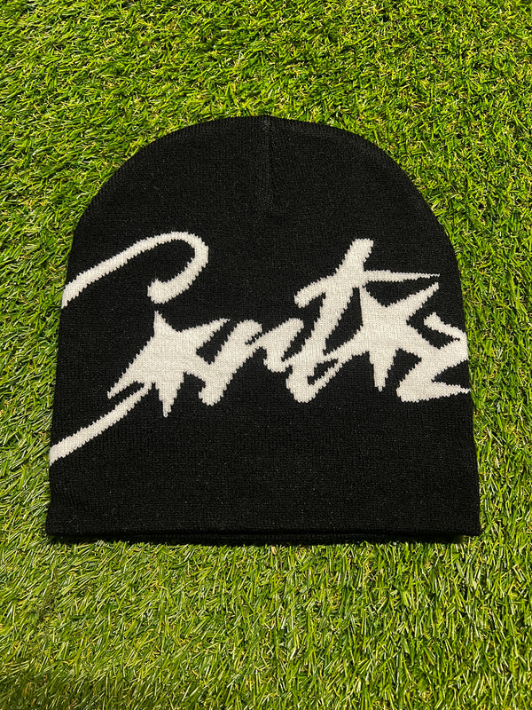Corteiz beanie "Black and White"