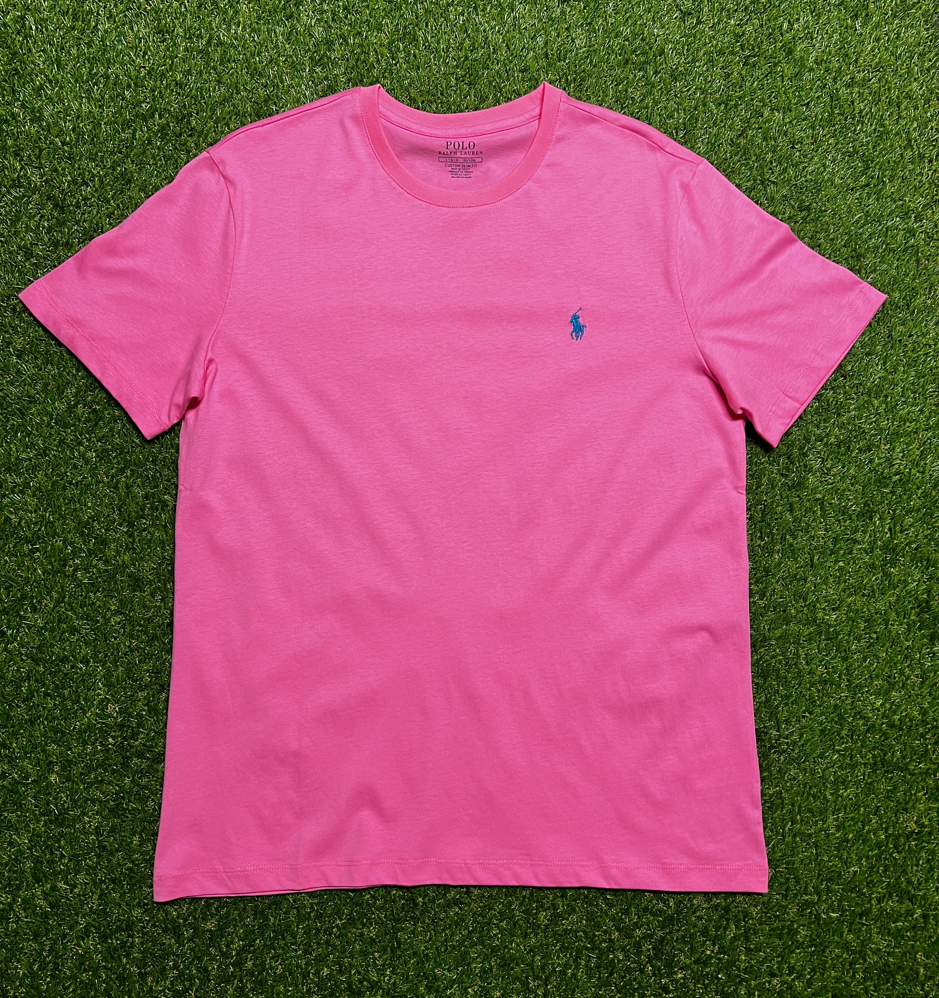 Pink TEE "Size L" "FITS LIKE M)