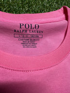 Pink TEE "Size L" "FITS LIKE M)