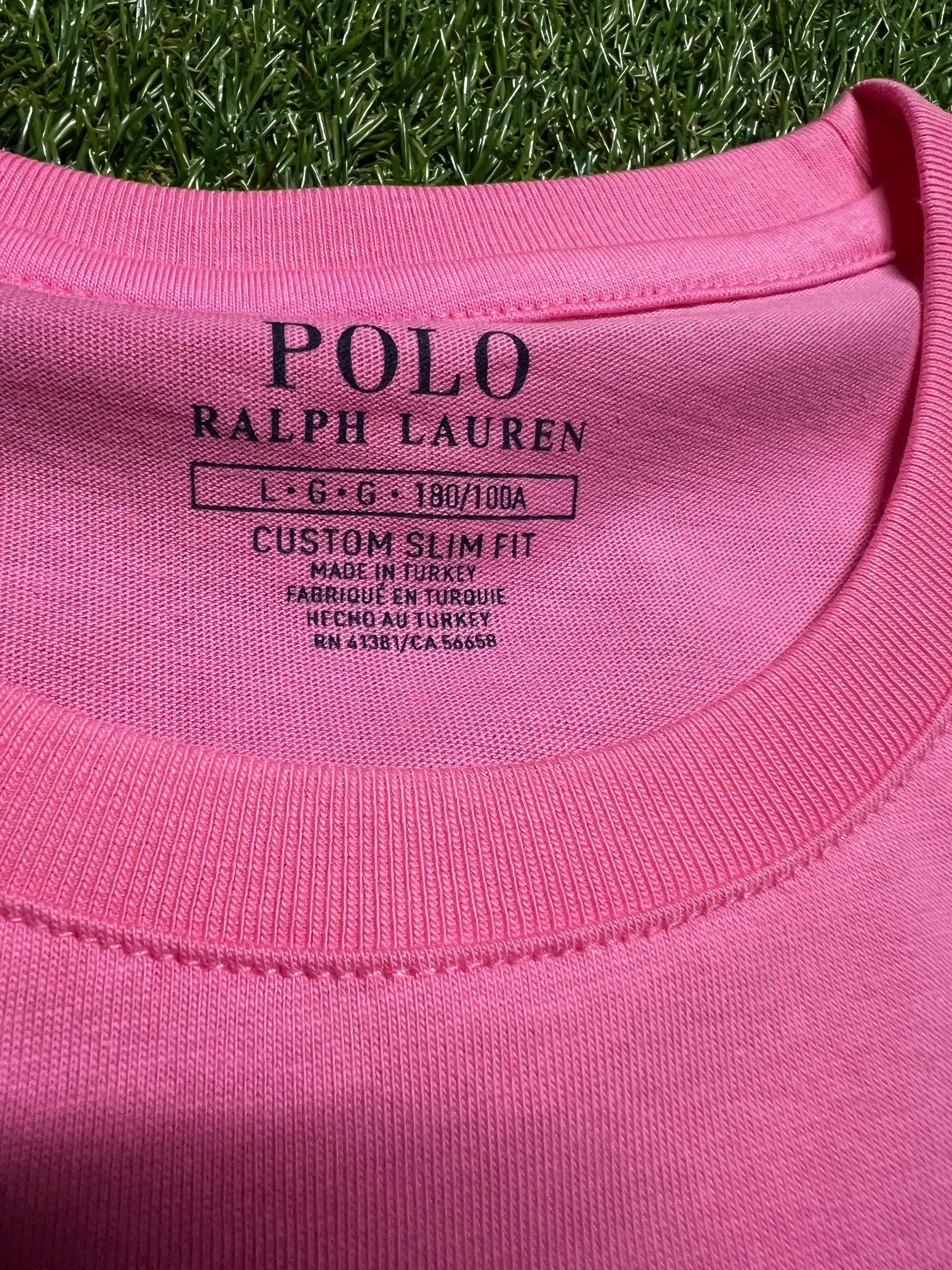 Pink TEE "Size L" "FITS LIKE M)